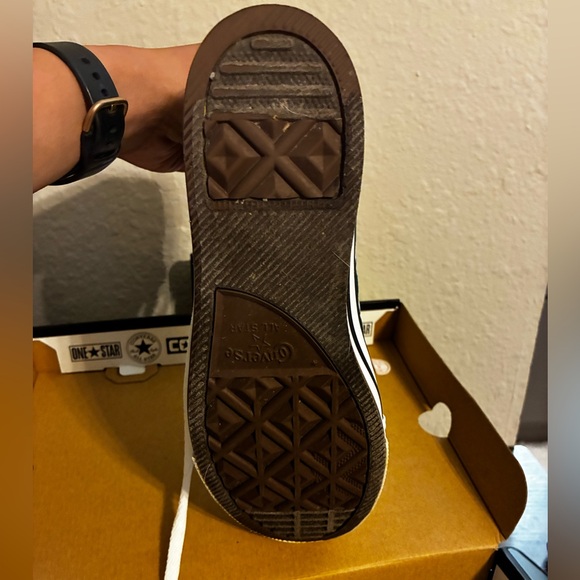 Converse Dark Green High-Top Sneakers - Picture 4 of 6